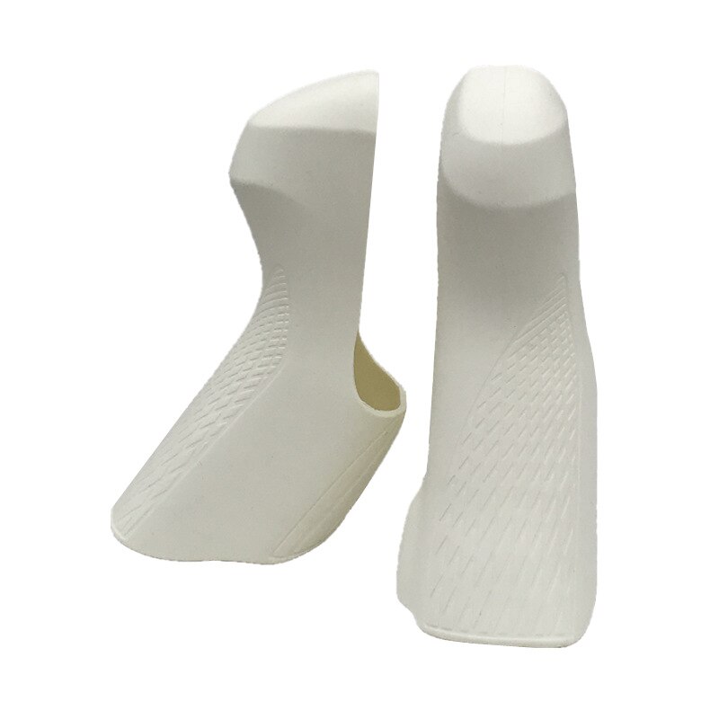Generic Road Bike Shift Brake Lever Covers Bicycle Silicone Bracket For ST-R8000 ST-R7000 Hoods for Shimano R7000 R8000 Shifters: White