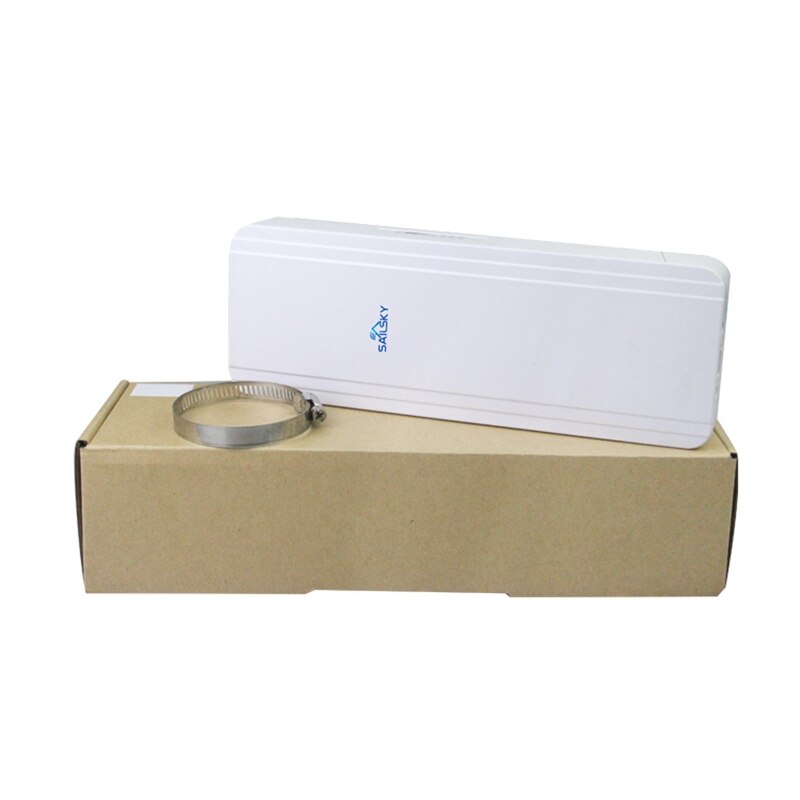 Sailsky draadloze brug voor buiten 300 mbps wifi repeater/ap/cpe router ptp 3km high power 5.8g extender wifi voor ip-camera 48v us p