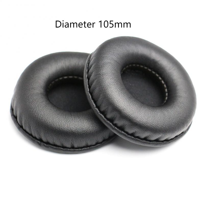 2pcs Headphones Replacement Ear Pads Earmuffs Sponge Cover 50MM 55 60 65 70 75 80 85 90 95 100 105MM Headphones Cover Earpads: Pink