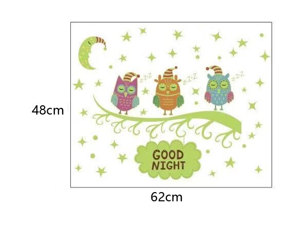 3d lichtstickers 3d lichtgevende stickers 3d lichtgevende stickers slaapkamerplafondstickers lichtgevende fluorescerende stickers huisdecoratie: Default Title