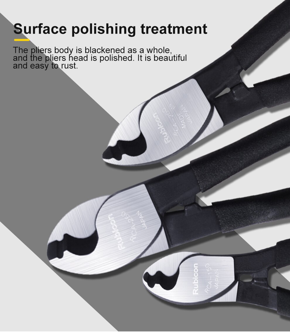 Multifunction Cable Cutter Electrical Line Cutting Tool Wire Strippers CR-V 6inch 8inch 10inch Cable Shear Pliers