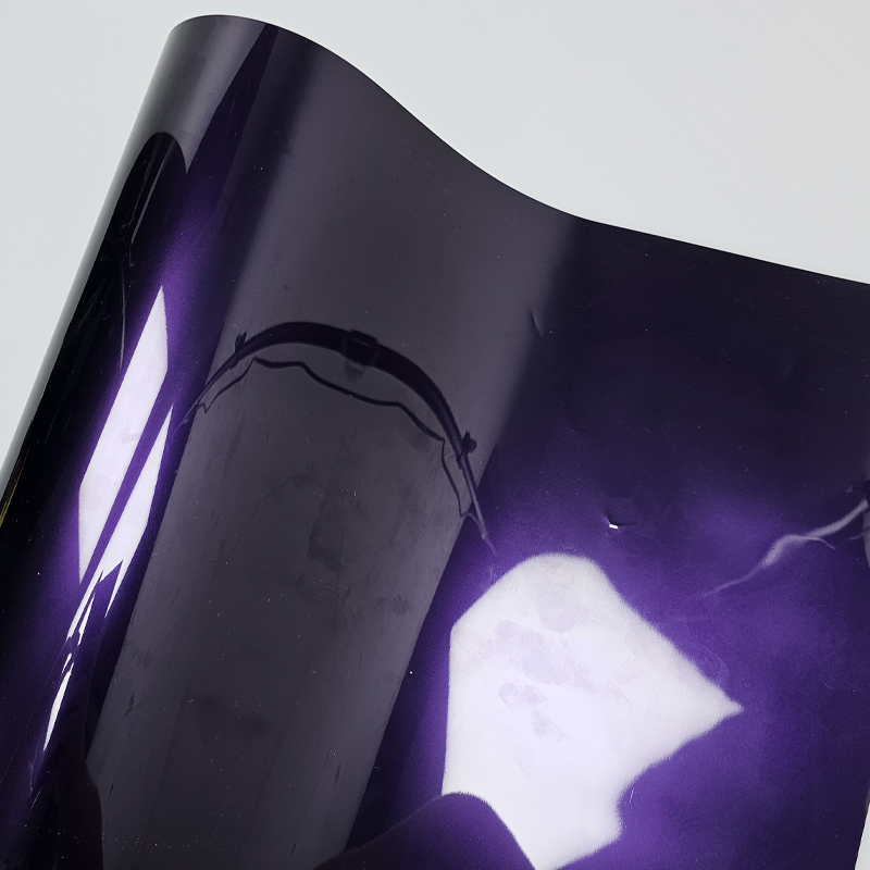 High Glossy Metallic Midnight Purple Wraping Vinyl Wrap Sticker for Car Decals Auto Stickers Car Film Cover Wrapping Foil Parts