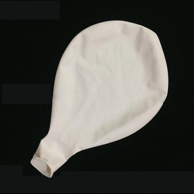 1 Pc Giant Ballon 36 Inch Kleurrijke Ronde Latex Ballonnen Helium Inflable Wedding Verjaardagsfeestje Grote Ballon Decoratie: white