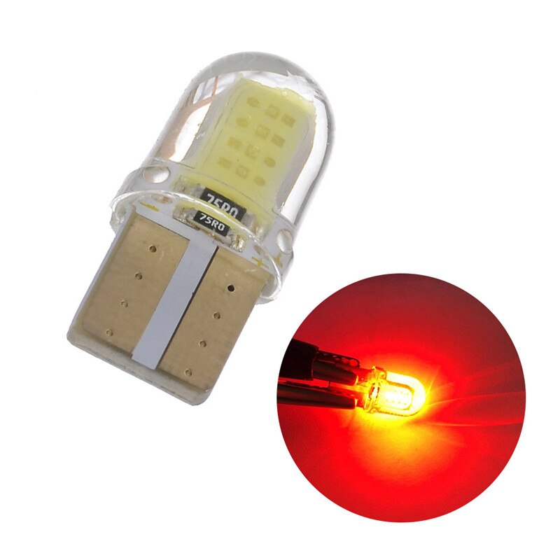 Auto Zubehör Innen Silikon Kristall T10 Kolben LED Breite Lampe W5W 168 194 Auto Seite Keil Lesen Lampe Lizenz Platte licht: verrotten
