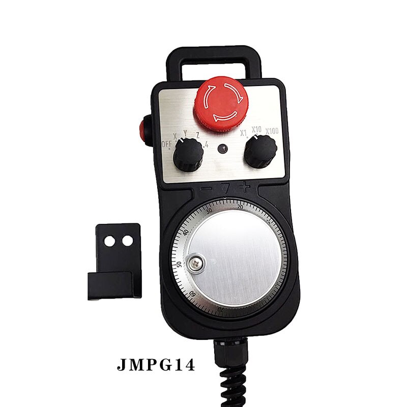 Standard 5v mpg 4-axis 5-axis 6-axis cnc electronic handwheel mach3 motion control system, emergency stop electronic handwheel: JMPG14
