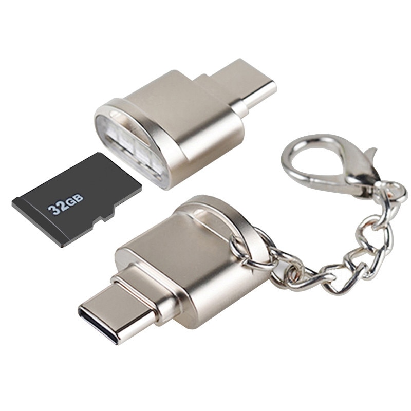 USB 3.1 Type C Card Reader USB-C TF Micro SD OTG Adapter MicroUSB Type-C Memory Card Reader For Samsung Macbook Huawei LeTV