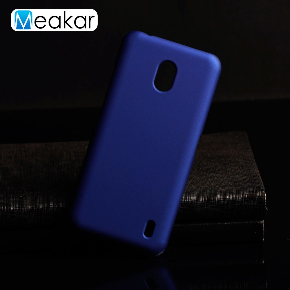 Matte Plastic Coque Cover 5.71For Nokia 2.2 Case For Nokia 2.2 Nokia2.2 Phone Back Coque Cover Case: Blue