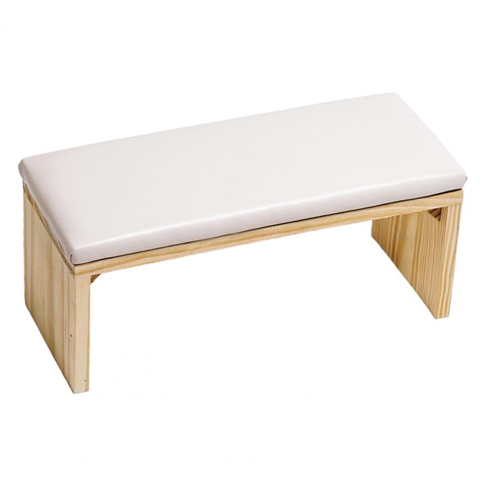 Soporte de almohada para uñas, accesorio útil para manicura, soporte para muñeca, delicado: White