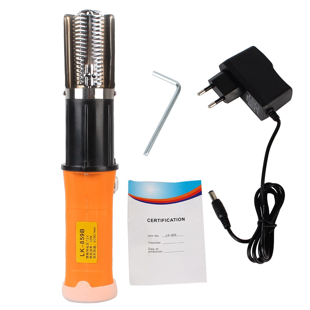 Electric Fish Scaler 6000 RPM EU Plug Fish Scale Planer Seafood Tools Fishing Scalers Scraper: Electric Fish Scaler
