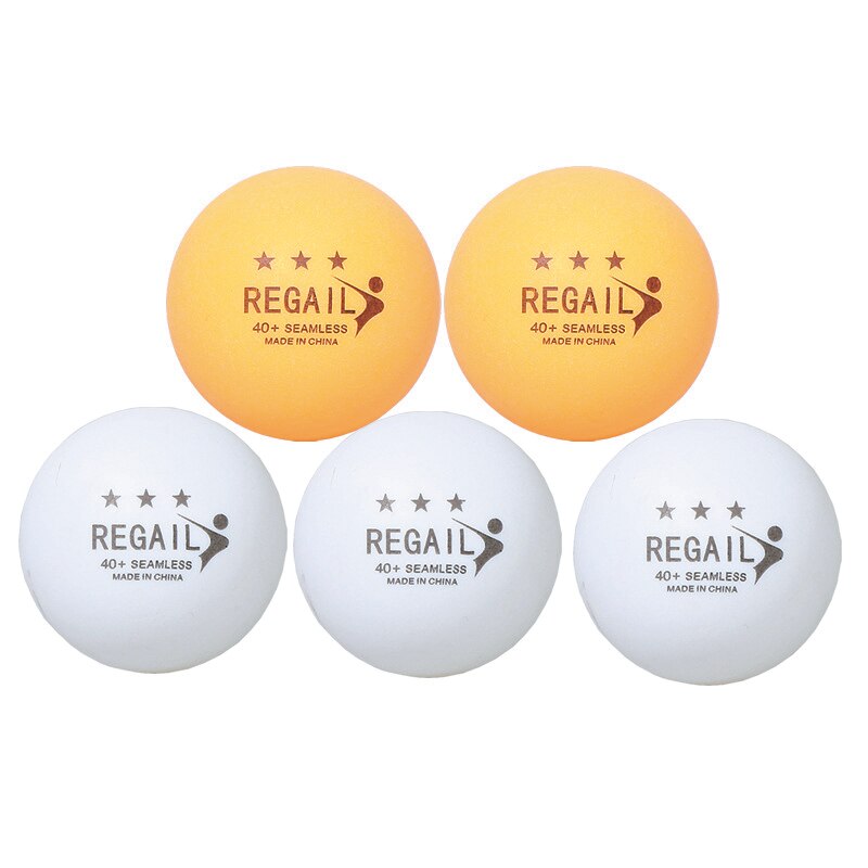 10 unidades/lote de pelotas de tenis de mesa sin costuras, 40mm, 3 estrellas, Material, de alta resistencia Pelotas de Ping Pong, sin logotipo, Pingpong