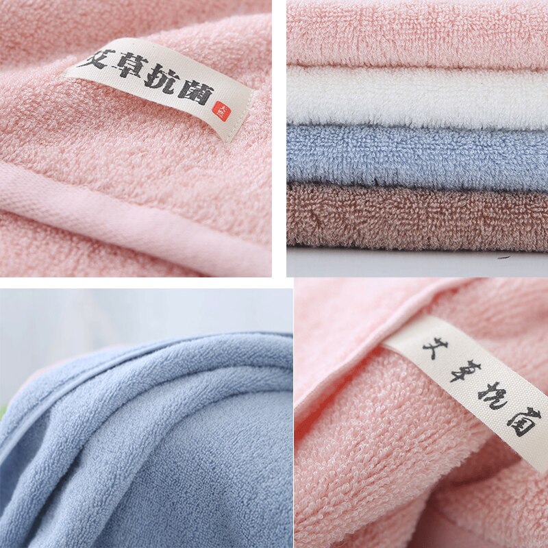 Bamboevezel volwassen badhanddoeken microvezel washandje voor douche gezichtshanddoek superabsorberende badhanddoeken badkamer 1pc