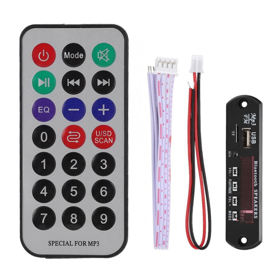 Bluetooth MP3 WMA WAV APE Lossless Music Decoder Board Support Radio FM USB Disk Reading Bluetooth Decoder Board