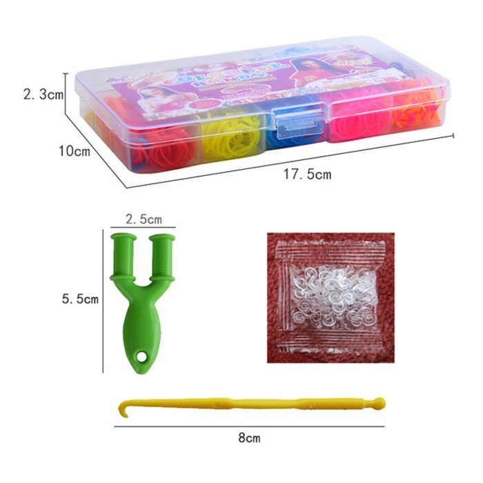 12-Kleur Elastische Rubberen Band Diy Handleiding Verpakking Rubber Touw Voor Home Office Industriële Binding Accessoires/Kinderen sieraden