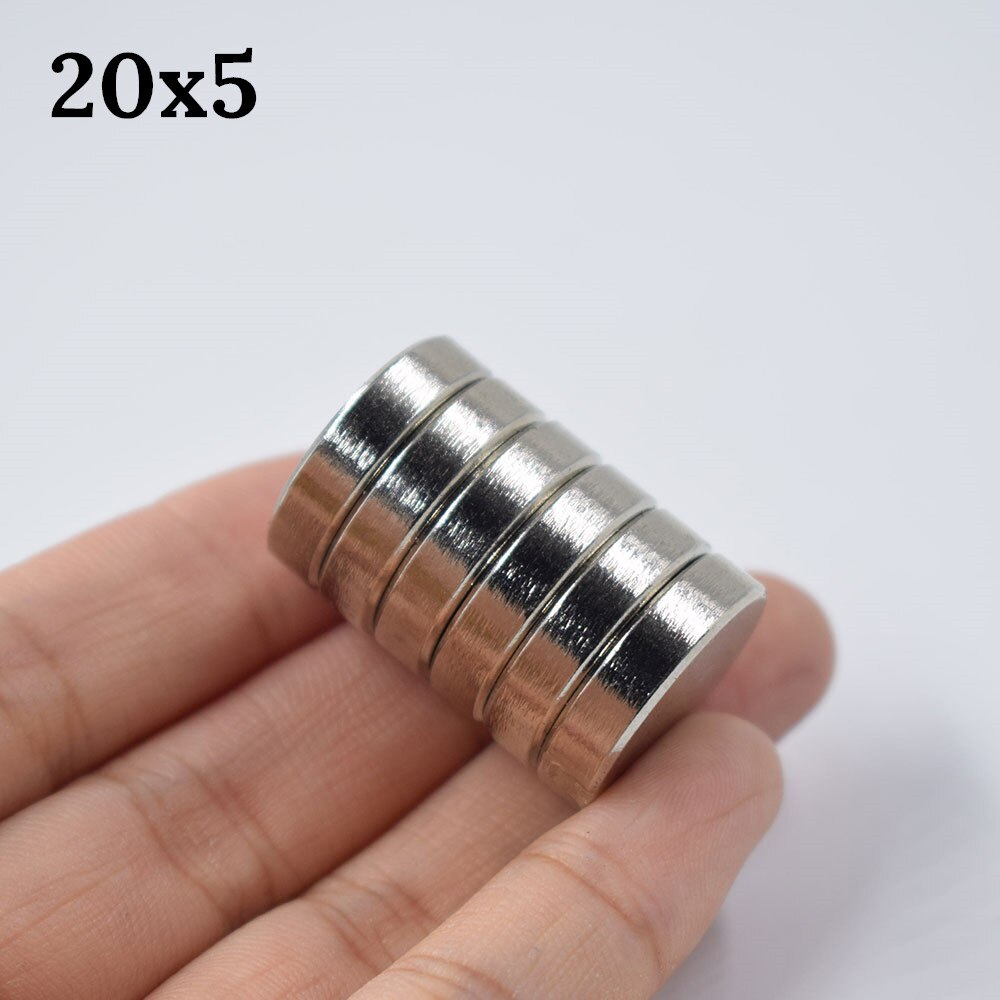 5/10/20pcs Neodymium magnet Rare Earth super Strong Round permanent fridge Electromagnet NdFeB nickle magnetic DISC