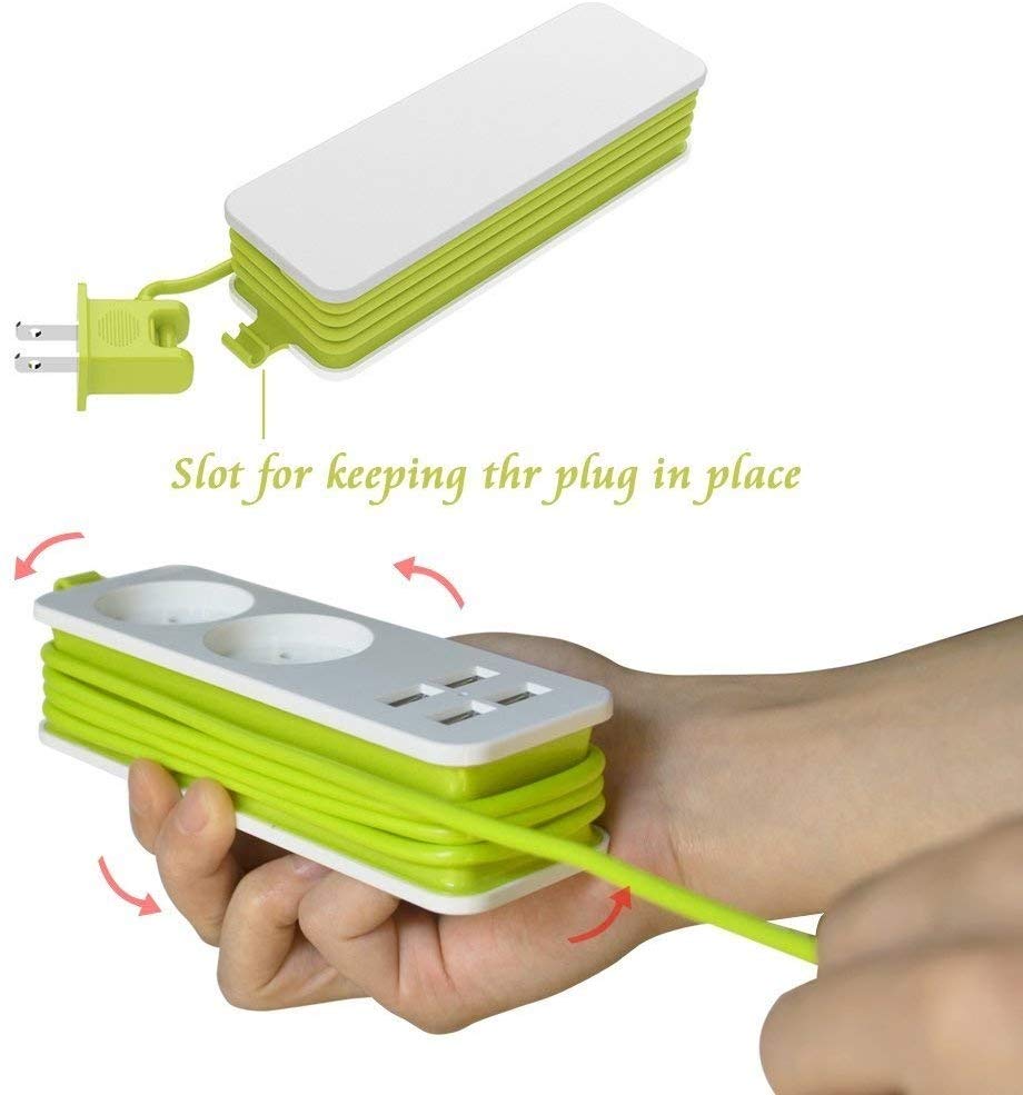 Flere bærbare rejser 1200w 1.5m 4 usb port oplader stik eu uk us stik stikdåse stik adapter til smartphones tablets