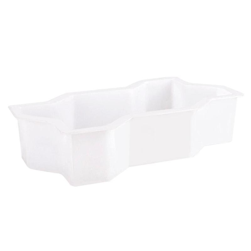 Tuinpadmaker mal herbruikbare beton cement diy plastic baksteen mal: H