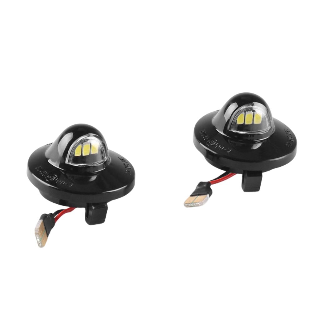 1 par luz LED de matrícula para Ford F150 3LED, lámpara de placa de matrícula modificada para coche, lámpara de placa de matrícula para F Series 150 250
