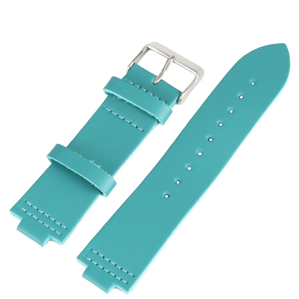 20 22 23mm bracelet de montre en cuir souple bracelet de remplacement pour montre en bois boucle ardillon bracelet de montre pour femmes hommes: Bleu