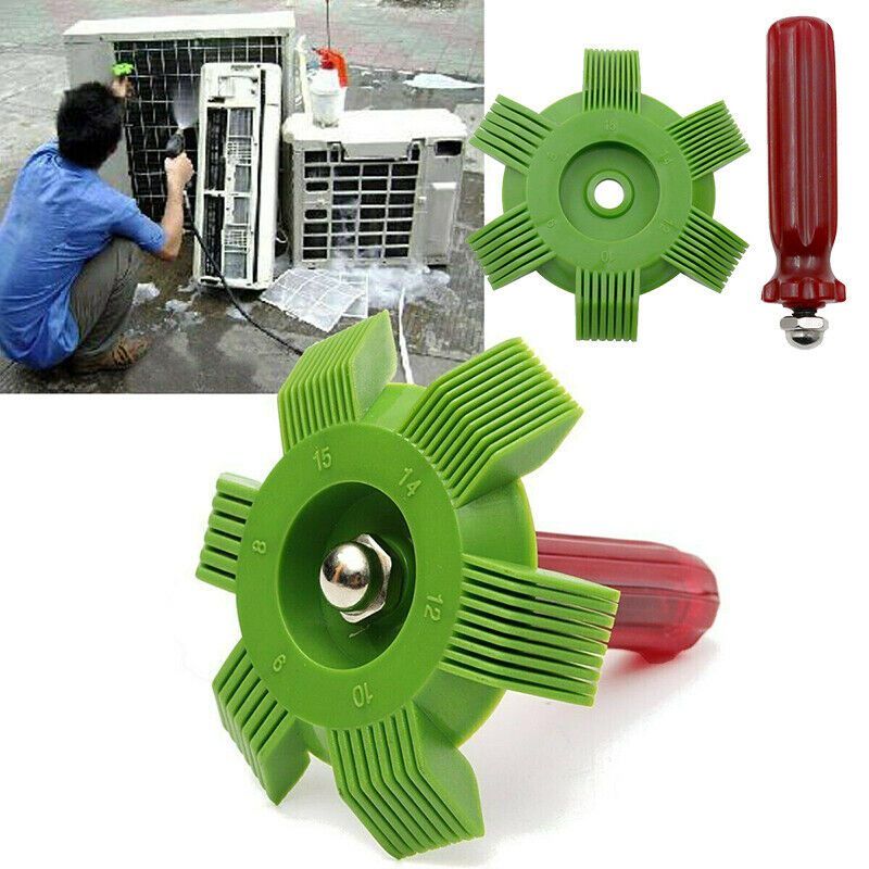A/C AC Radiator Condenser Evaporator Fin Straightener Coil Comb Auto Air Conditioning Tool