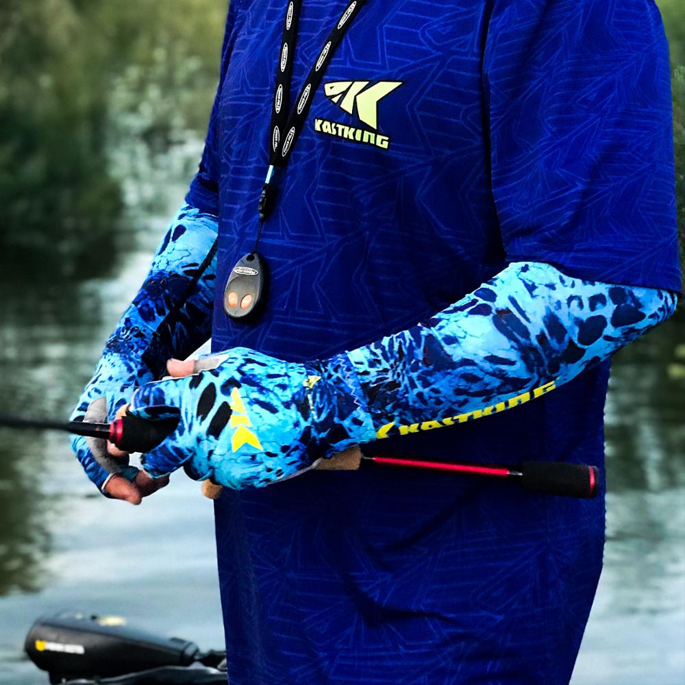 KastKing-Mangas de protección UV para brazo, de secado rápido, transpirables, de alta elasticidad, para deportes al aire libre, ropa de pesca y senderismo