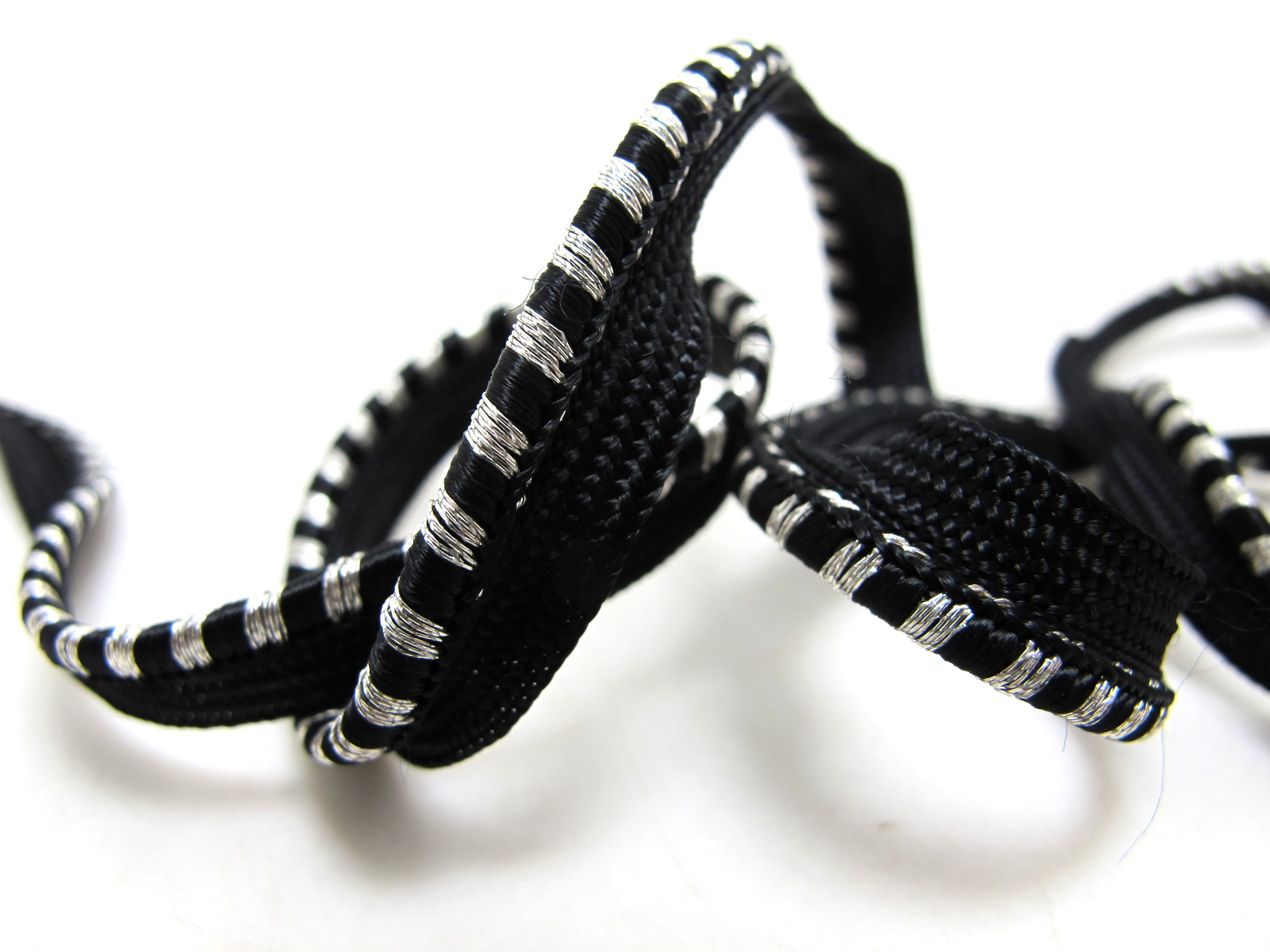 5 Yards 3/8 Inch Zwart en Bruin Piping Lip Koord Trim | Kussen Kussen Trim | Bekleding Rand Trim Naaien levert