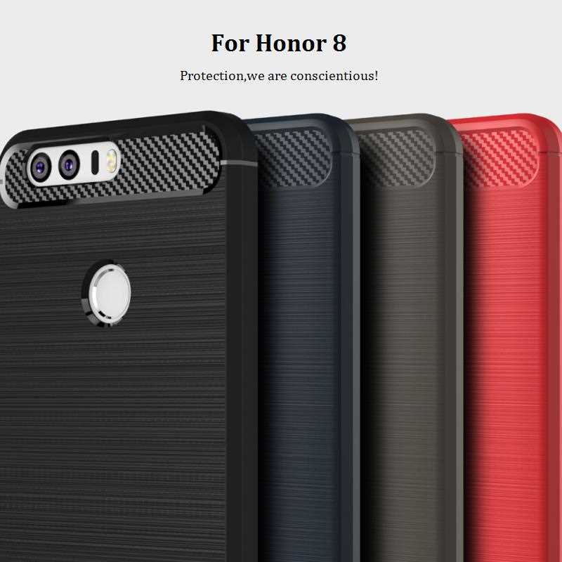 Joomer-funda de silicona blanda a prueba de golpes para Huawei Honor 8, funda para teléfono Huawei Honor 8 Lite