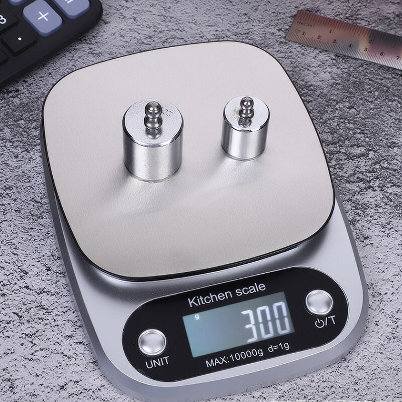 Stainless Steel Electronic Kitchen Scale Precision Food Scale Flour Scale Household Baking Tools