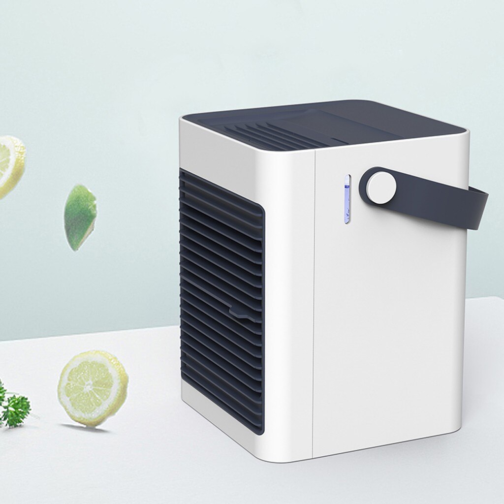 Portable Air Conditioner, Personal Air Conditioner Portable Air Cooler Desktop Air Cooling Fan Humidifier Purifier For Bedroom#