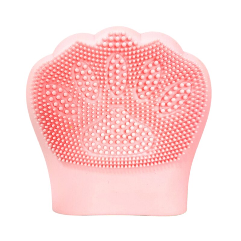 Konijn Kat Klauw Silicagel Schoonmaken Pad Wassen Gezicht Gezichts Exfoliërende Borstel Huid Scrub Cleanser Tool Gezicht Reinigen Borstel Douche: 07