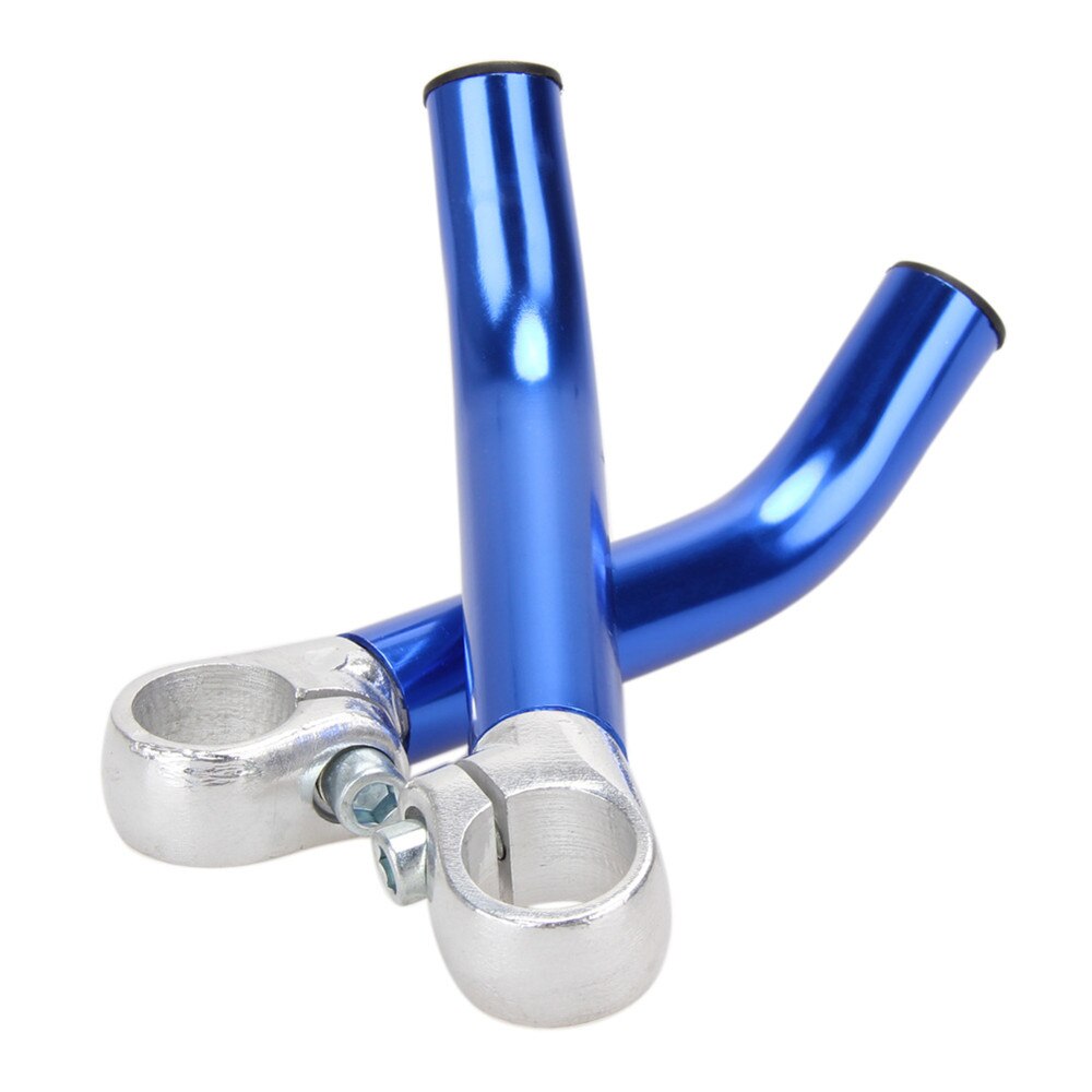1Pair Bike Rest Handlebar Extender 15cm Aluminum Bicycle Bent Horn Ends for 22.2cm Handle Bar Riding Cycling Parts