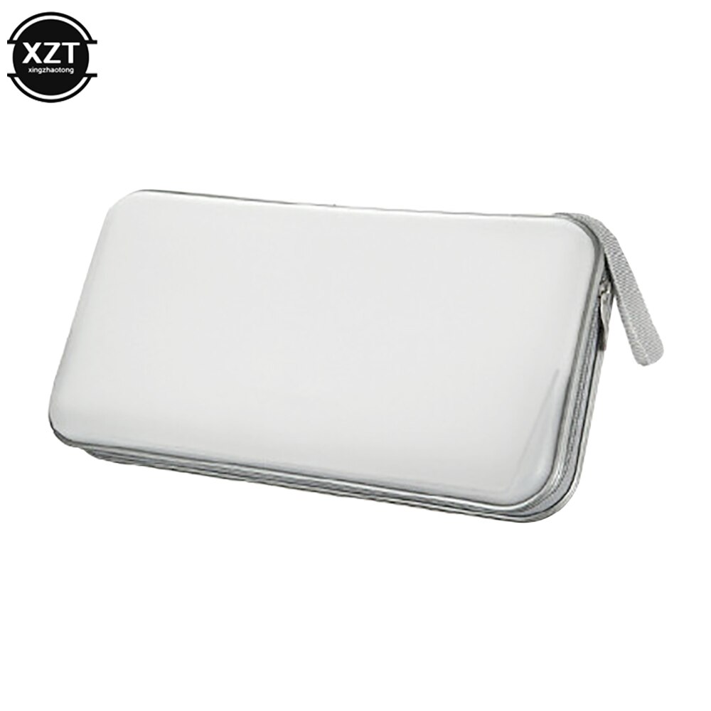 CD Case Waterproof Compression CD Package 80 Disc Capacity For Home Office And Travel Storage CD Bag with Zipper: wihte