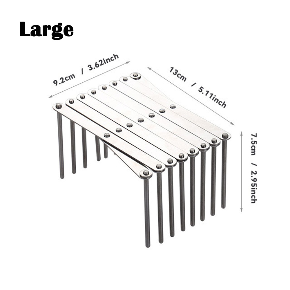 Pot Lid Rack Pan Lid Organizer Retractable Stainless Steel Dish Bowl Storage Holder Tableware Storage Shelf Kitchen Gadgets: light green