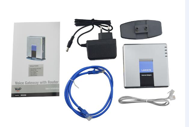 Beste Keuze Voor Unlocked Linksys SPA3102 1FXO 1 Fxs Internet Adapter Fxs Voip Router Forward Oproepen Naar Pstn Service: no box