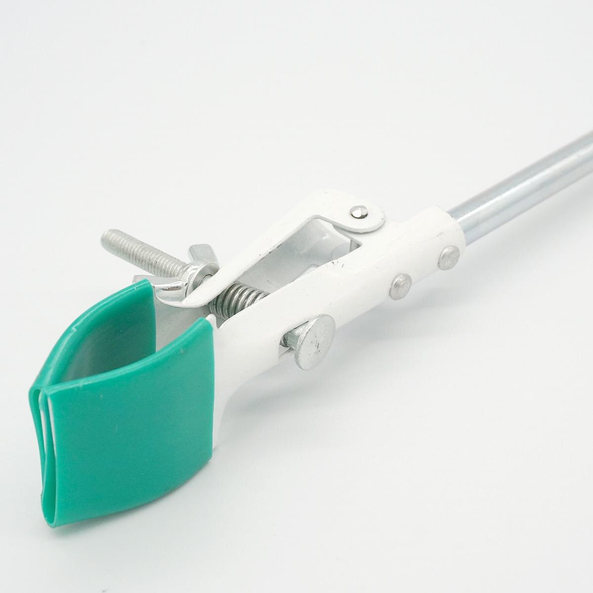 Soporte de hierro para matraz, abrazadera de extensión para soporte de retorta, retención de Clip de matraz, diámetro máximo de 50mm