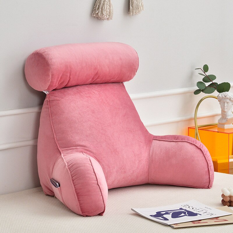Spezielle Bieten Sofa Nacht Taille Zurück Unterstützung Kissen Rückenlehne Rücken Rest Schmerzen Linderung Kissen Alle Saison Mit Heimat Runde: Rosa B