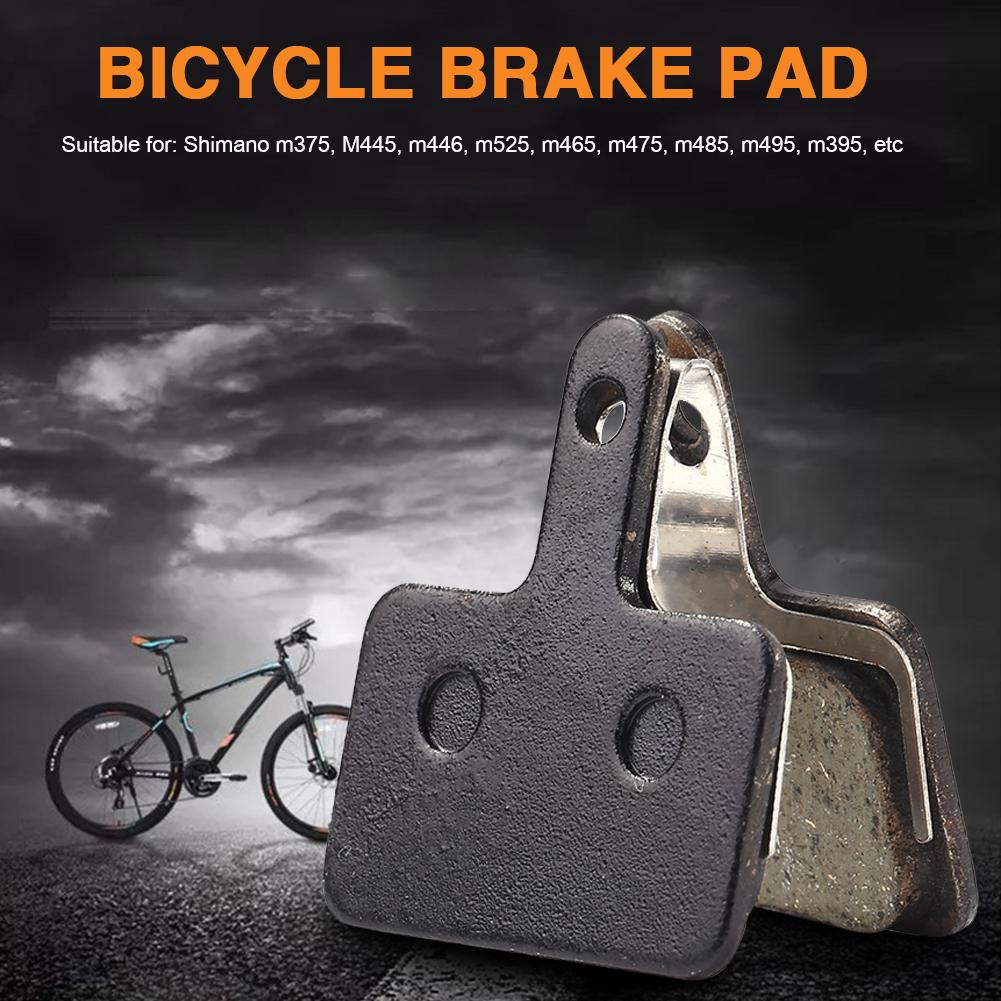 Pastillas de freno de disco para bicicleta de montaña, piezas de resina para SHIMANO M375, M445, M446, 20/10/6/4/2/1 pares