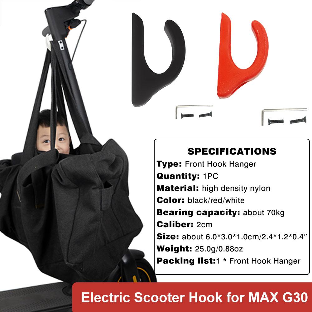 Piezas para patinete eléctrico, colgador frontal para Xiaomi M365 Pro, bolsas para casco, Garra Para Scooter infantil, asa para M365