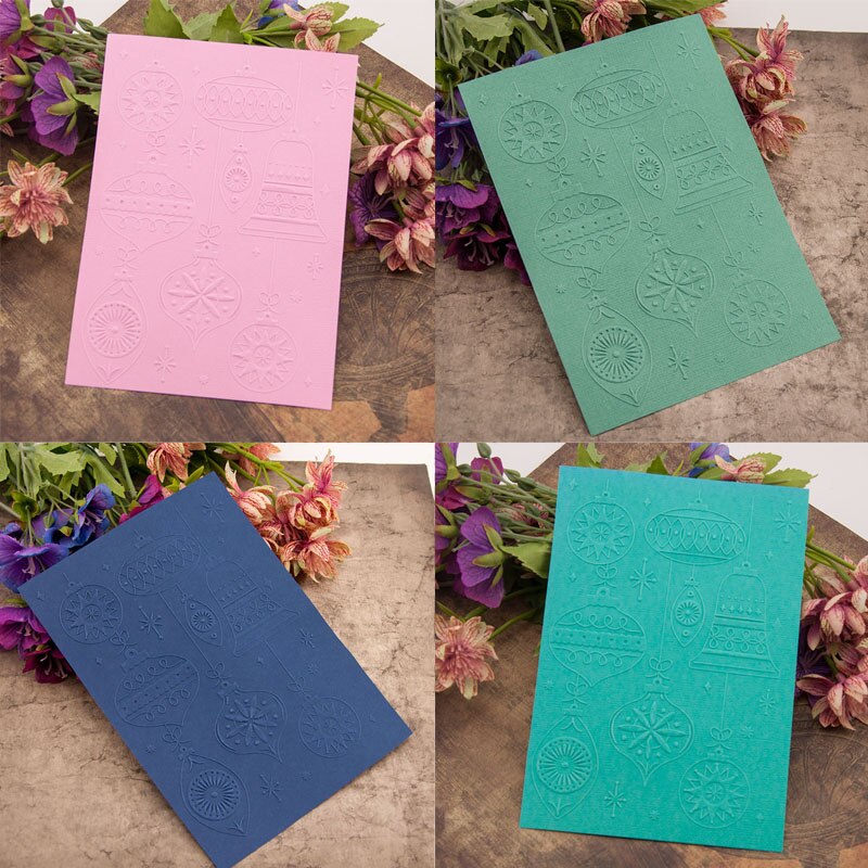 Tarjetas decorativas para boda, álbum de fotos DIY, decoración de plástico en inglés, plantillas de carpeta en relieve, artesanías de papel de 3 diseños