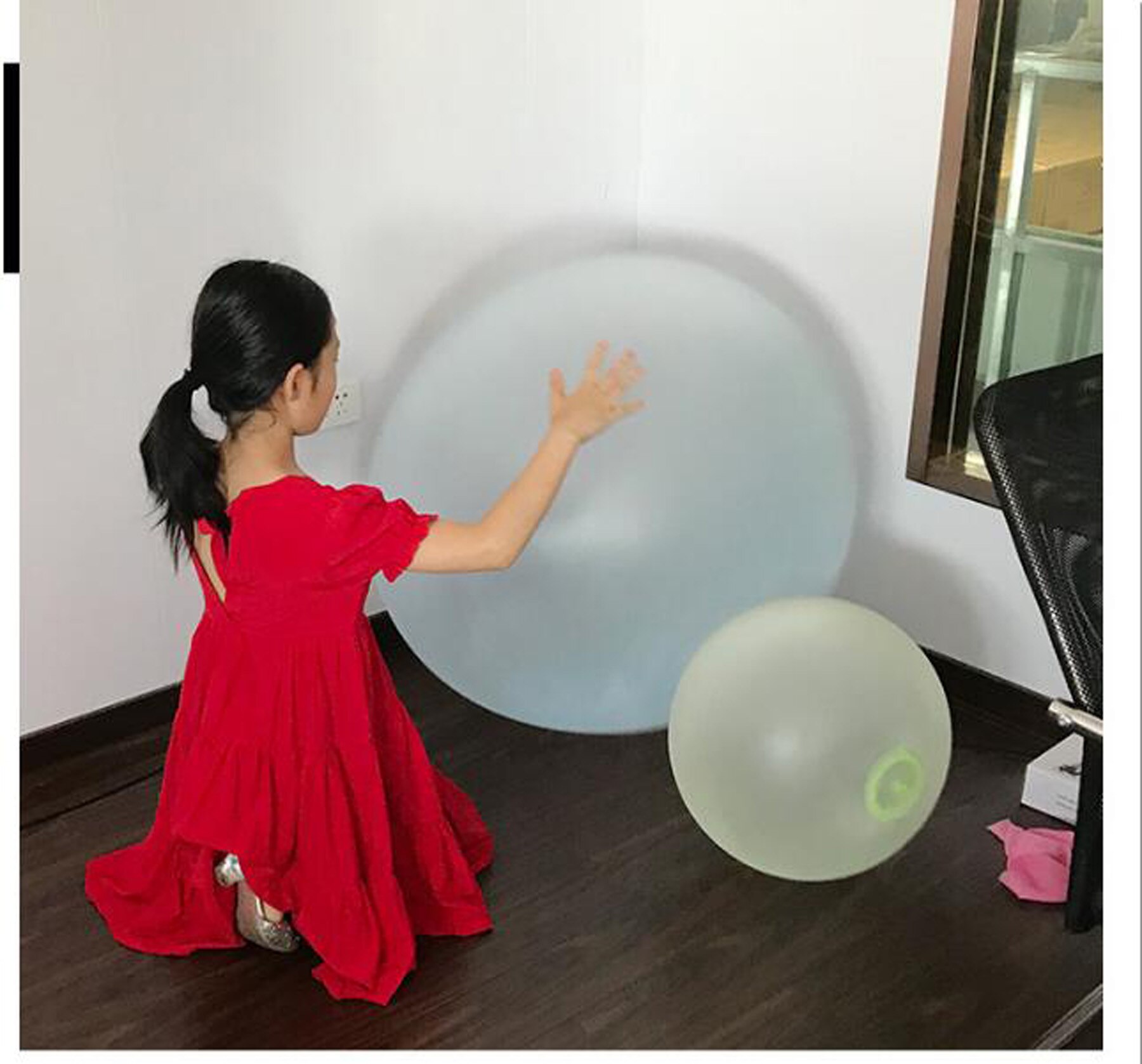Wubble Wasser gefüllt Weiche blasiert Ball Aufblasbare Ballons freundlicher spielzeug spaß Party A127