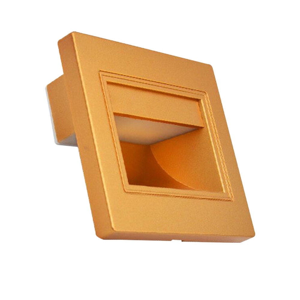 10pcs/lot 86 type 1.5W Modern Recessed Led Stair Light night led Foot light wall lamp led Step ladder Lights 110V 220V
