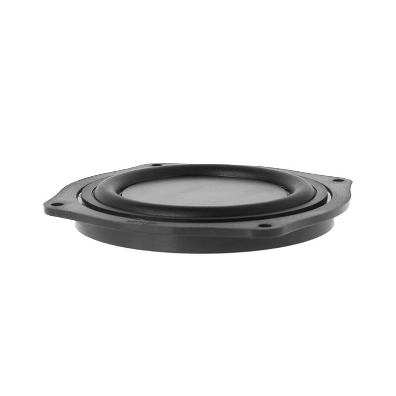 Membrana vibratoria de graves de 2 piezas, altavoz de 4 pulgadas, placa de vibración de altavoz de goma, altavoz pasivo de diafragma, portátil, hecho en casa,