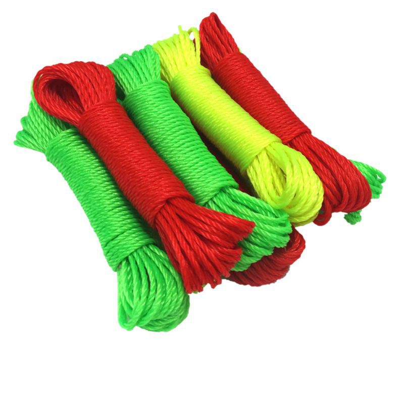 10 Meters Material Bold 32 Strands Of Multi-function Rope Outdoor Drying Bundled Rope Shrimp Cage Rope Color Random