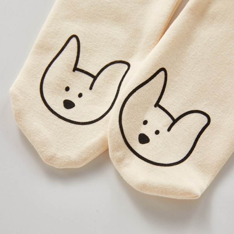 2022 neue Frühjahr Kinder Mädchen Jungen Leggins Beige Kaffee Cartoon Elefanten Große PP Strumpfhosen Strümpfe Bebe Hosen Casual Kleidung E9302