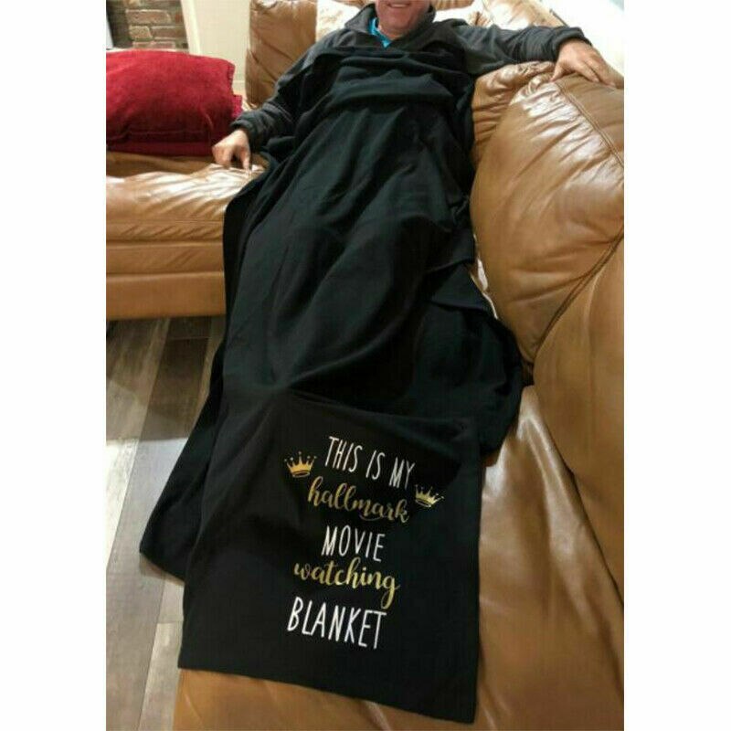 Arrivals Letter This is My Hallmark Christmas Soft Throw Blanket Movie Watching Blanket Funny Throws Festival