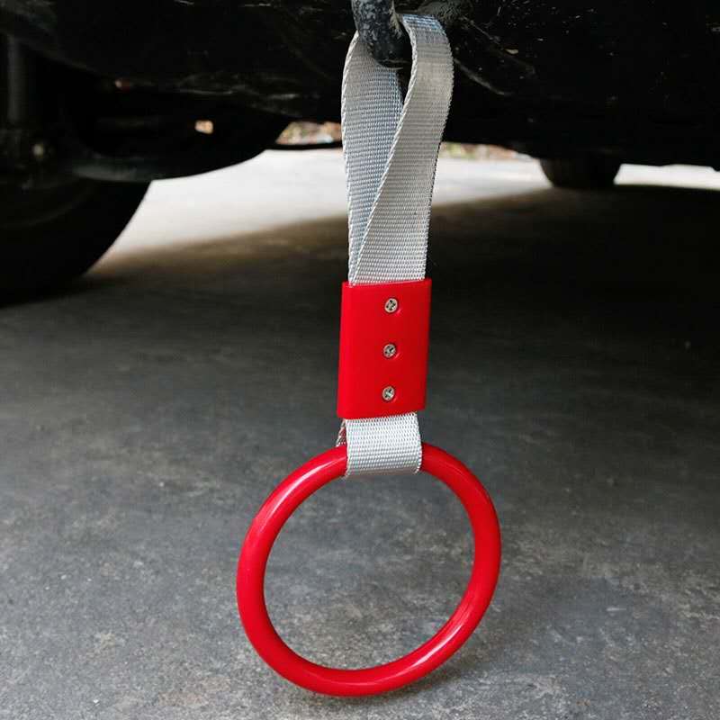 Ring handtag rem charm rund hjärta ring tunnelbana buss handtag rem charm drift leksak 1 st