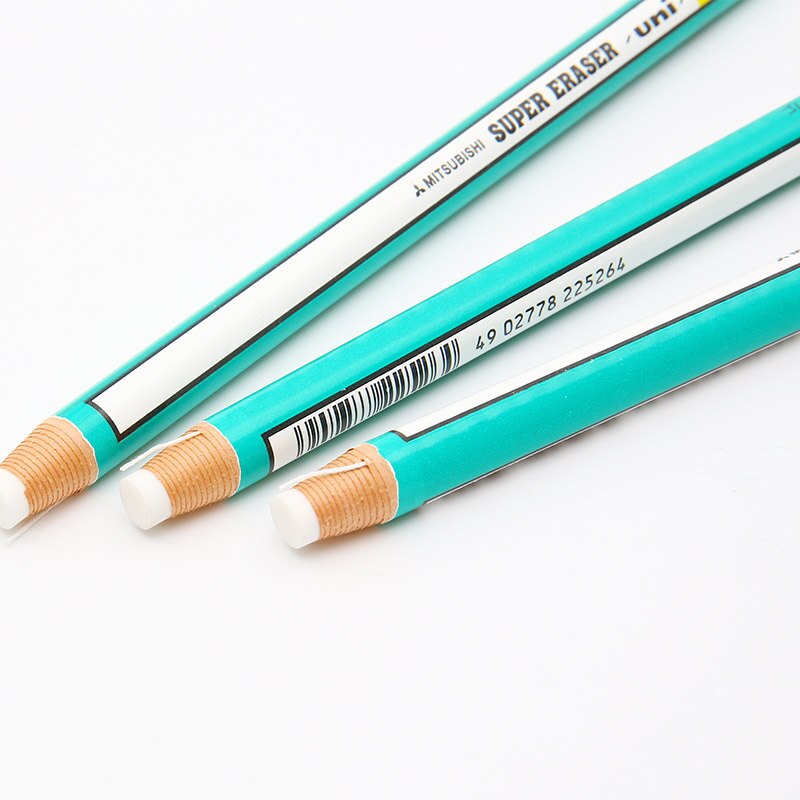 Uni Ek-100 Papierrol Gum 2 Stuks Potlood Gum Voor School En Kantoor Kunst Schilderij Kunst Schets Detail Wrijven Levert