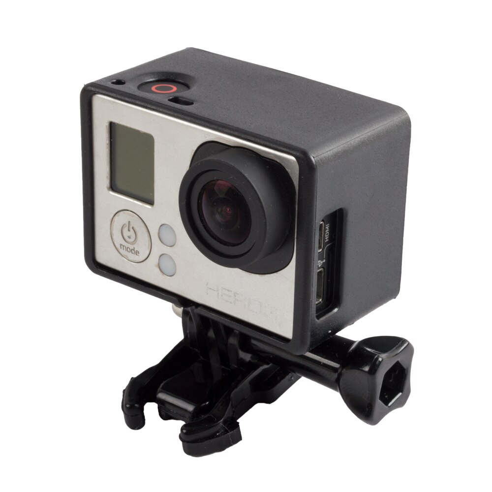 Brede frame rand beschermende behuizing of beschermende rand frame behuizing montage standaard voor gopro hero 3 3+ 4