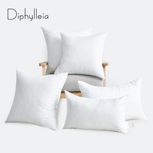 Diphylleia Home Cushion Inner Filling Cotton Padded Pillow Core For Sofa Soft Pillow Insert Cushion Core 30x50 45x45 50x50 55x55