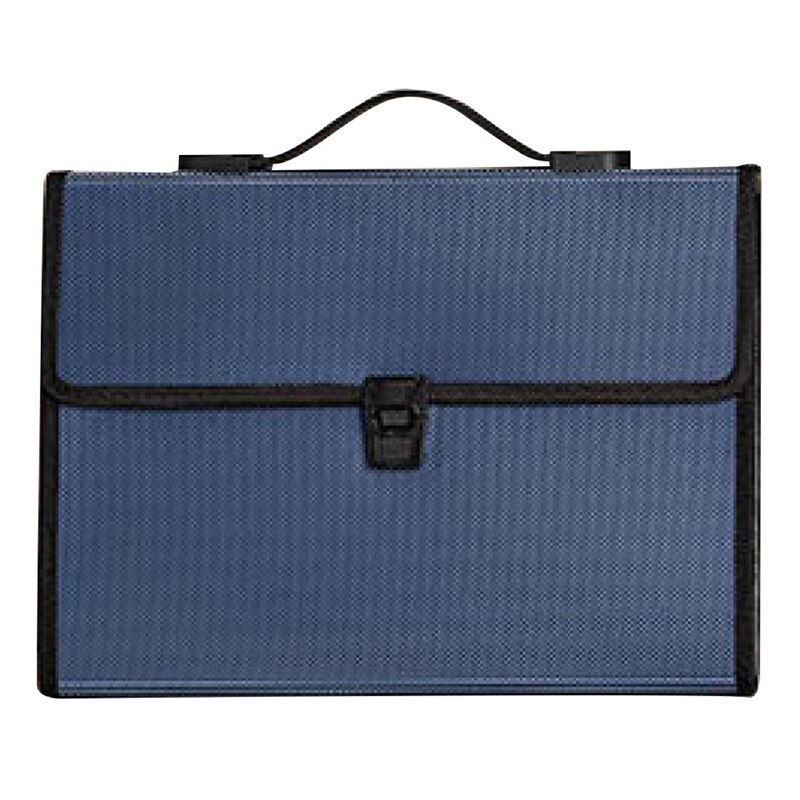 Datei Tasche Orgel Tasche A4 Tragbare Ordner 12 Multi-schicht Papier Fahrkarte Schule Büro Lagerung Paket: BL