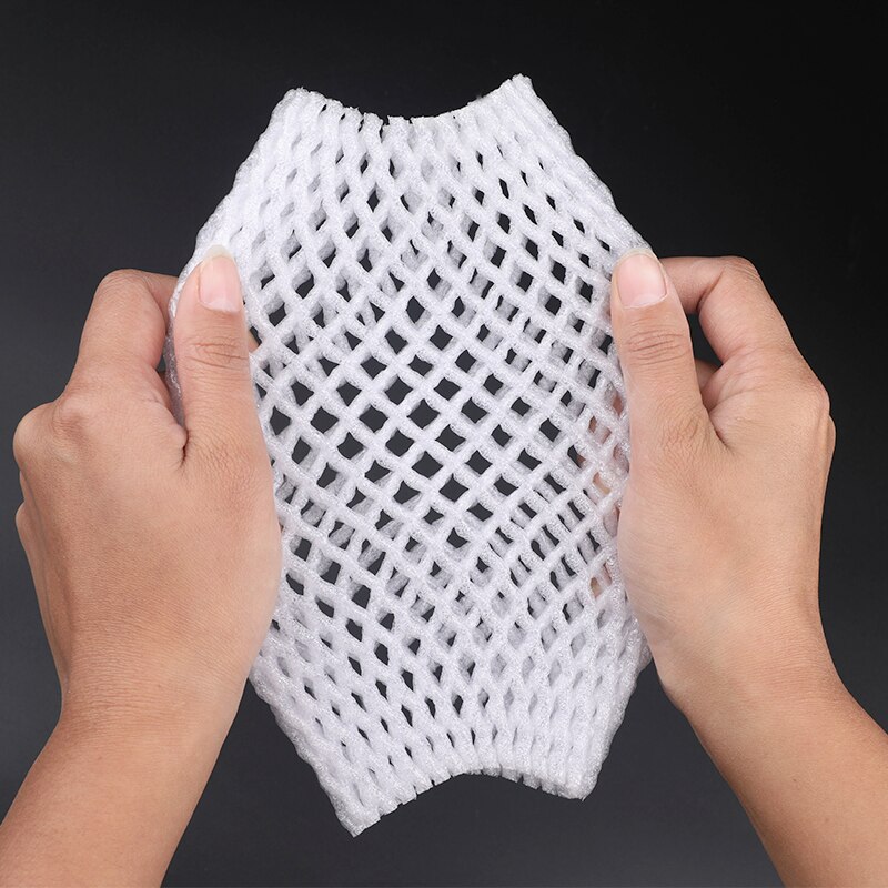 50PC Foam Net Sleeve Pocket Shockproof Protection Transport Packing Vegetable Fruit Wine Bottle Fragile Items Dedicated Mesh Bag